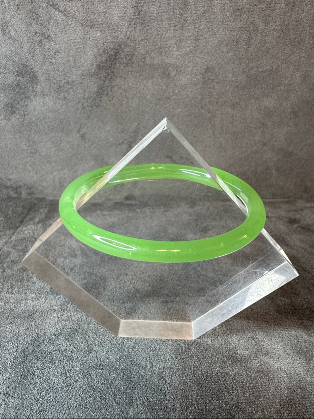 Glass or Stone Bangle
